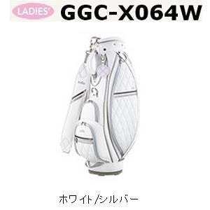 ダンロップ　XXIO　GGC-X064W　【キャディバッグ】　ホワイト／シルバー