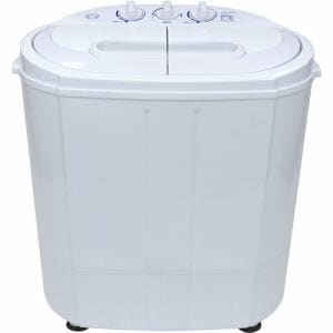 エスケイジャパン SWA252 ミニ2槽式洗濯機 洗濯3.6kg ホワイト