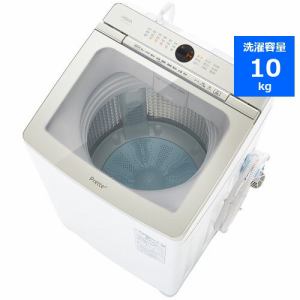 AQUA AQW-VA10N(W) 全自動洗濯機 (洗濯10kg) Prette ホワイトAQWVA10N(W)
