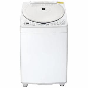 シャープ　縦型洗濯乾燥機5.5kg/3.5kg　穴無し槽　ES-TX5A-P