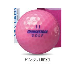 ブリヂストン LADY（レディ） 【ゴルフボール】 1スリーブ LBPXJ(ピンク)