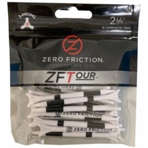 ZERO　FRICTION　(ゼロフリクション)　ゼロフリクションティー　ZF　レギュラー　(2-3／4inch・70mm)　16本入　ティー