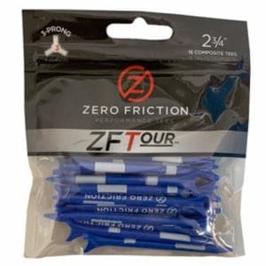 ZERO　FRICTION　(ゼロフリクション)　ゼロフリクションティー　ZF　レギュラー　(2-3／4inch・70mm)　16本入　ティー