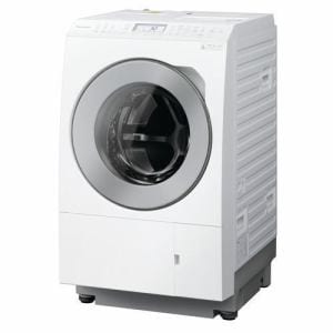 【推奨品】パナソニック　NA-LX127CL-W　ななめドラム洗濯乾燥機　(洗濯12kg・乾燥6kg)　左開き　マットホワイト