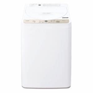 シャープ ES-GE6H 全自動洗濯機 6.0kg ゴールド系 | ヤマダ