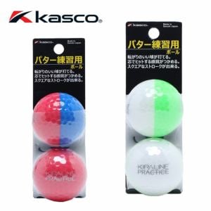 キャスコ　KASCO　ゴルフ　トレーニング用品　メンズ　レディース　KIRALINE　PRACTICE　キラライン　パター練習用ボール　キラプラクティスボール