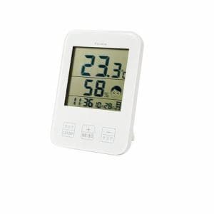 クレファー HO-003 ＣＲＥＰＨＡ デジタル時計 温度・湿度表示付 置掛兼用