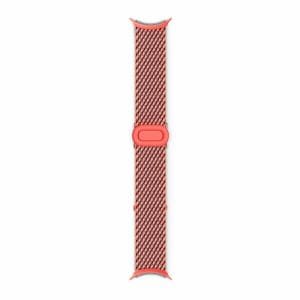 Google GA03269-WW Google Pixel Watch Band ウーブン バンド ワンサイズ CoralGA03269WW