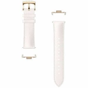 HUAWEI　FIT3　Dedicated　Strap／White　Leather　FIT3　STRAP／LEATHER