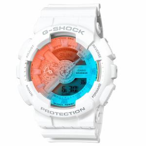 カシオ　GA-110TL-7AJF　G-SHOCK　BEACH　TIME　LAPSE　Series　ワールドタイム　20気圧防水　LEDライト