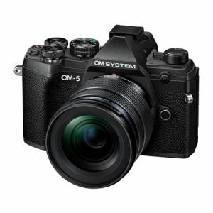 OMデジタルソリューションズ OM-5 12-45mm F4.0 PRO レンズキット ミラーレス一眼カメラ OM SYSTEM ブラック