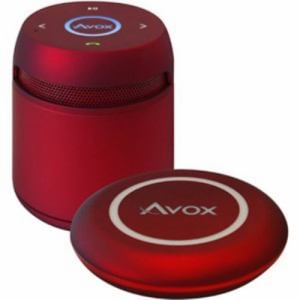 AVOX ASP-BT200DR Bluetoothポータブルスピーカー レッド