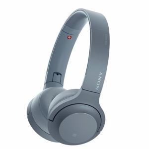ソニー　WH-H800-L　【ハイレゾ音源対応】　ワイヤレスステレオヘッドセット　「h.ear　on　2　Mini　Wireless」　ムーンリットブルー
