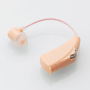 エレコム　ESC-RIC01NU　耳かけ型集音器　ベージュ