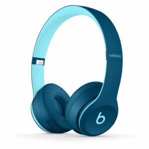 Beats　(Apple)　MRRH2PA/A　Beats　Solo3　Wireless　オンイヤーヘッドフォン　Beats　Pop　Collection　Popブルー