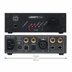 Mytek　Digital　MTK-DA-LBT-B　Liberty　DAC　　　ブラック