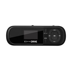 グリーンハウス　FMトランスミッター内蔵　車載用デジタルオーディオプレーヤー「kana　DRIVE」　ブラック　GH-KANADRA-BK