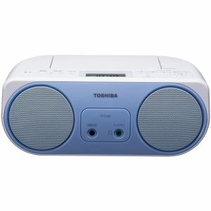 東芝　TY-C150-L　ワイドFM対応　CDラジオ　ブルー