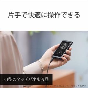 ソニー NW-A55BM ウォークマン A50シリーズ 16GB グレイッシュ