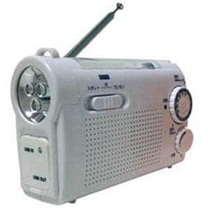 KOHKA　KDR-107W　ワイドFM対応　防災ラジオ(ホワイト)