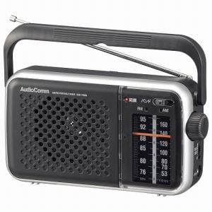 オーム電機 RAD-T450N AM／FMポータブルラジオ | ヤマダウェブコム