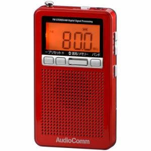 オーム電機 CAS-381Z AudioComm デジタル録音ラジオカセット | ヤマダ 