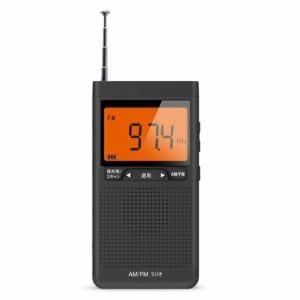 mlabs NSDR37 AM／FMハンディデジタルラジオ ブラック