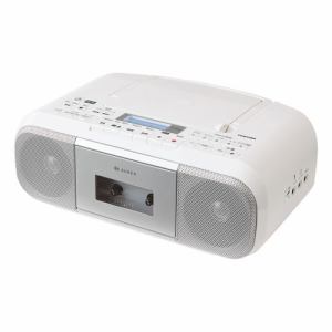 東芝　TY-CDH9(S)　CDラジカセ　ワイドFM対応　リモコン付き　シルバー