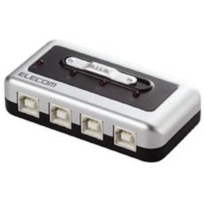 エレコム U2SW-T4 USB切替器 4回路