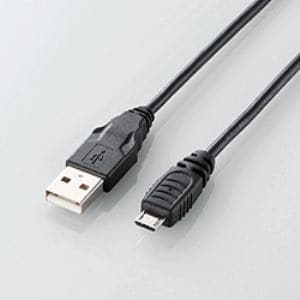エレコム　U2C-AMB15BK　Micro-USB(A-MicroB)ケーブル　1.5m