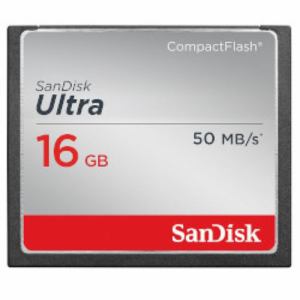 サンディスク SDCFHS-016G-J35 ウルトラ コンパクトフラッシュ 16GB 最大50MB/秒の転送速度と高い信頼性を兼備