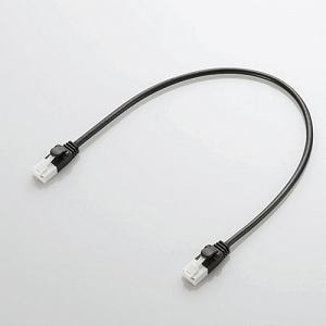 LD-GPYTB／BK03 短尺LANケーブル ツメ折れ防止プロテクタ付き CAT6準拠 0.3m
