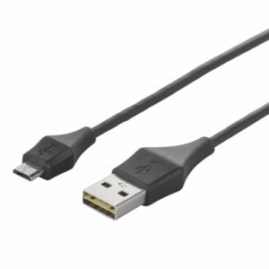 バッファロー どっちもUSBコネクター採用 USB2.0ケーブル（A to microB) 0.2m ブラック BSUAMBDU202BKA