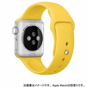 アップル(Apple)　MM7X2FE／A　Apple　Watch　38mm　ケース用　イエロースポーツバンド