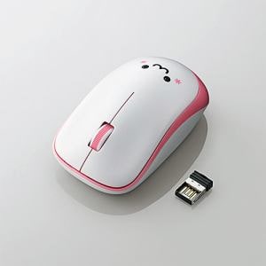 マウス エレコム 無線 ワイヤレス M-IR07DRPN 無線IRマウス 3ボタン ピンク