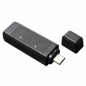 ミヨシ STE-02／BK USB Type-Cテスター ブラック