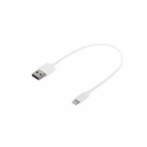 バッファロー BSIPC11UL02TWH iPone／iPad対応 USB2.0ケーブルA to Lightning MFi認証 0.2m ホワイト