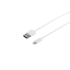 バッファロー BSIPC11UL20TWH iPone／iPad対応 USB2.0ケーブルA to Lightning MFi認証 2.0m ホワイト