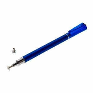 ミヨシ STP-L02／BL 交換式タッチペン クリアTPタイプ ブルー