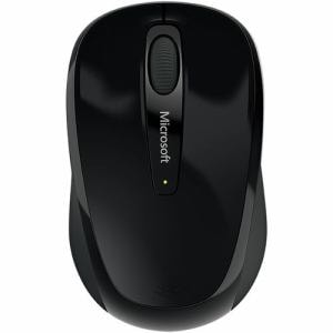 マイクロソフト Wireless Mobile Mouse 3500 Shiny Black Refresh GMF-00422 コンパクトで使いやすい3ボタンマウス