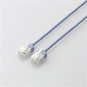 エレコム　LD-GPASST／BU70　ツメ折れ防止スーパースリムLANケーブル　Cat6A準拠　7.0m