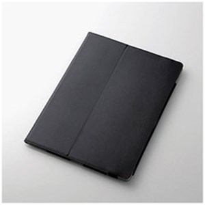エレコム TB-A17LPLFBK 12.9インチiPad Pro用 ソフトレザーカバー(2アングル) ブラック