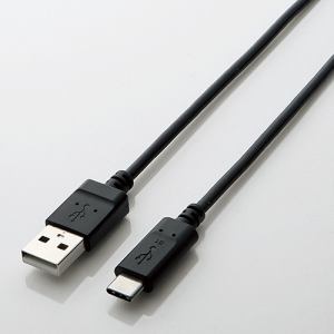 エレコム TB-AC20NBK USB2.0ケーブル(A-C) 2.0m
