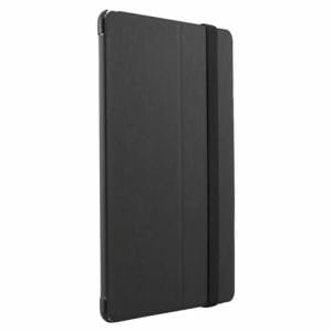 バッファロー BSIPD1907CLHBK iPad mini(2019)／iPad mini4用ヘアライン調レザーケース ブラック