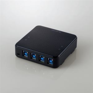 エレコム　U3SW-T4　USB3.0対応切替機（PC4台）