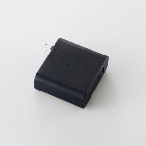エレコム　ACDC-PD0257BK　Power　Delivery準拠USB　AC充電器（57W／Type-Cポート+USBポート）