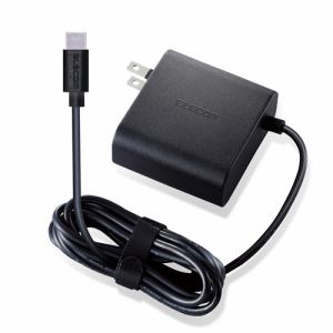 【推奨品】エレコム ACDC-PD0465BK Power Delivery対応USB AC充電器（65W）