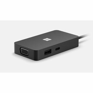 マイクロソフト SWV-00006 USB-C Travel Hub Black USBマルチポートアダプター