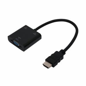 ミヨシ HDA-DS01／BK HDMI-Dsub変換アダプタ ブラック