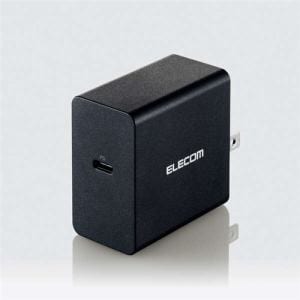 エレコム　AD-ECOPW　GaN　PD対応　AC充電器(PD45W／Type-Cポート)